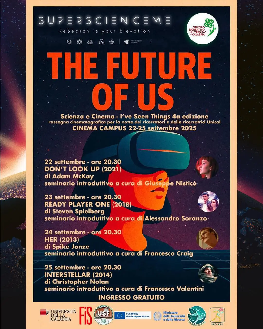 Locandina evento The future of us