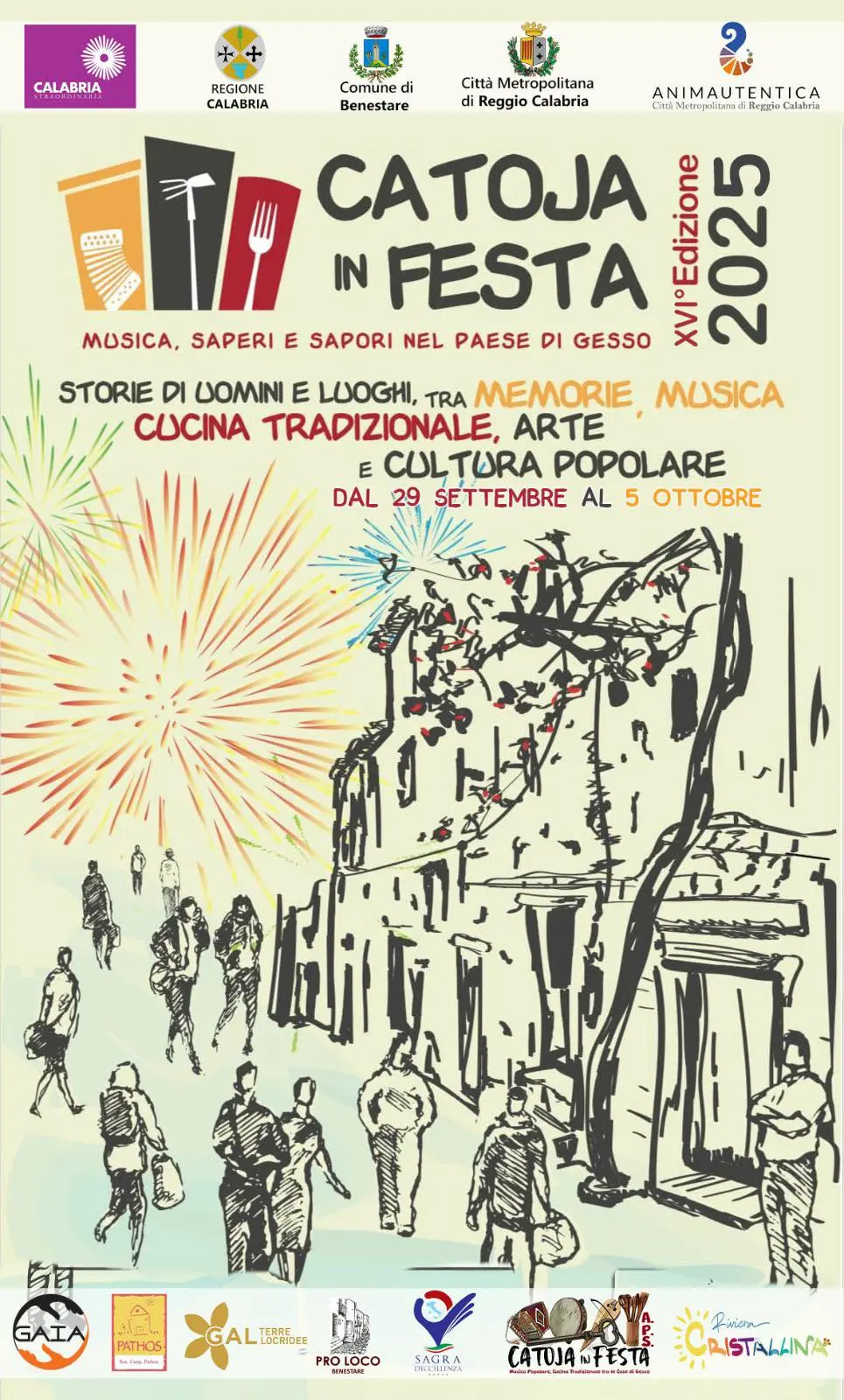 Locandina evento Catoja in festa