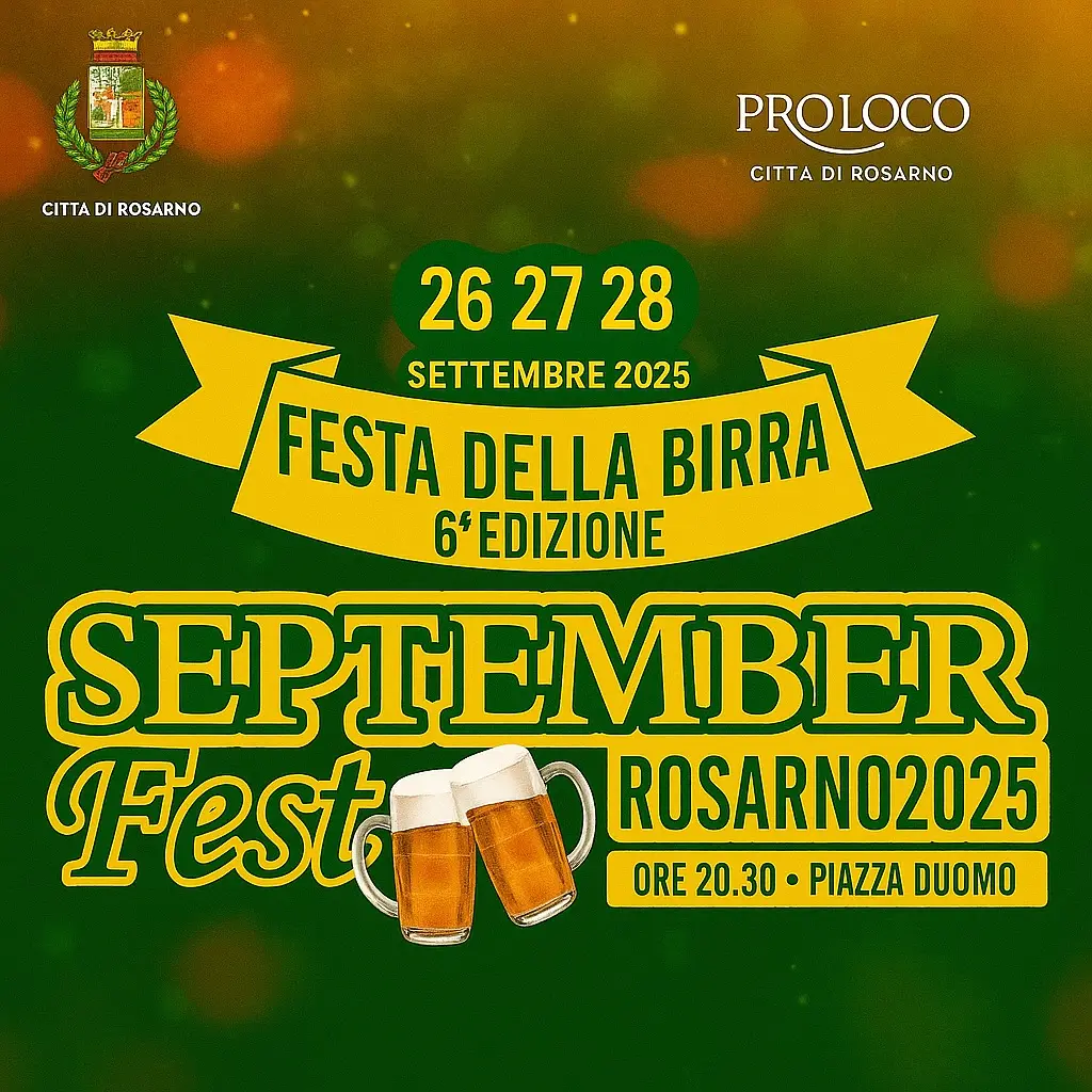 Locandina evento September fest