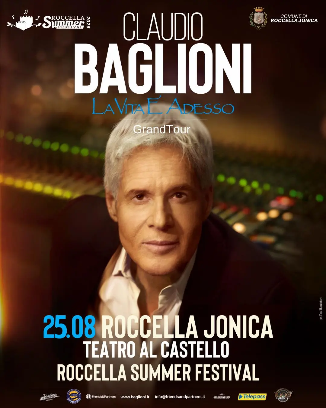 Roccella Summer Festival | Claudio Baglioni