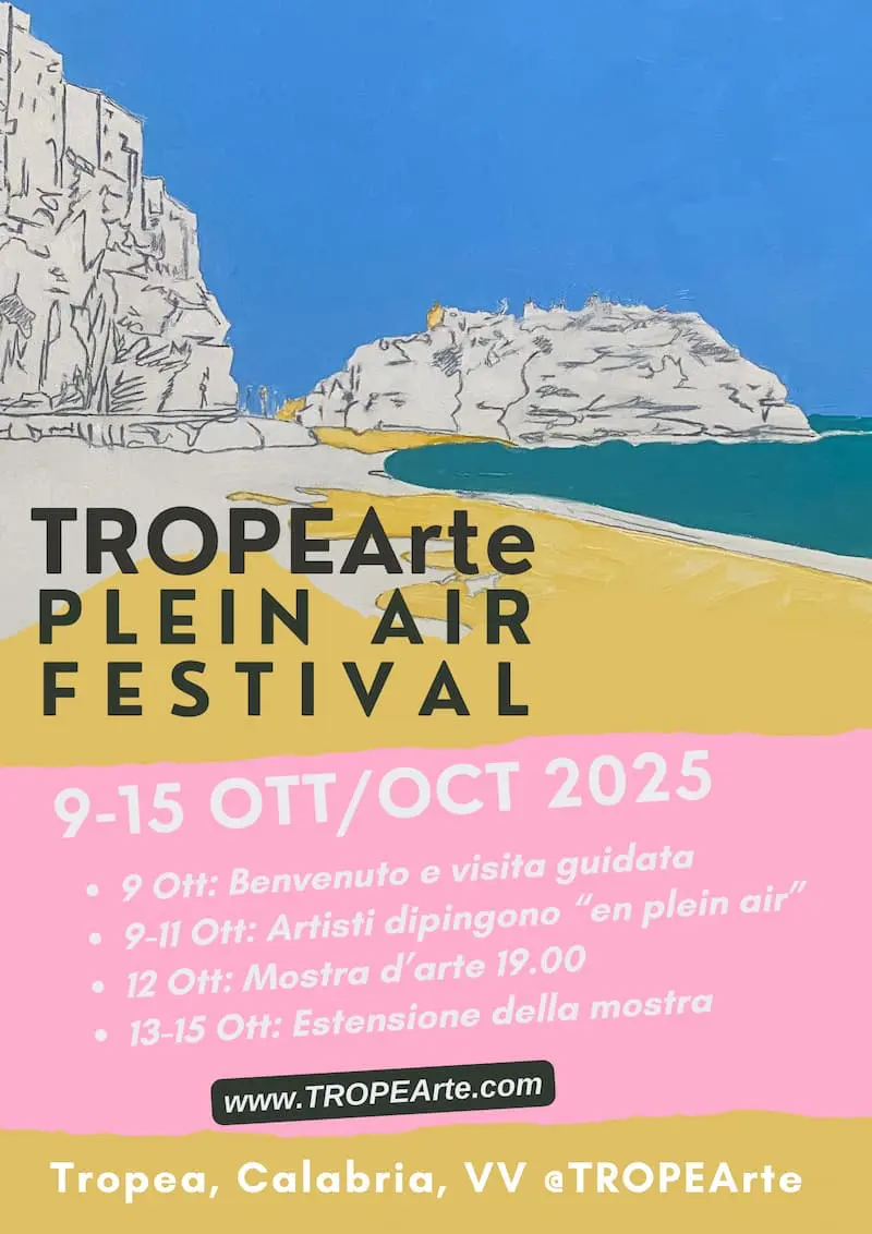 Locandina evento TROPEArte Plein Air Festival