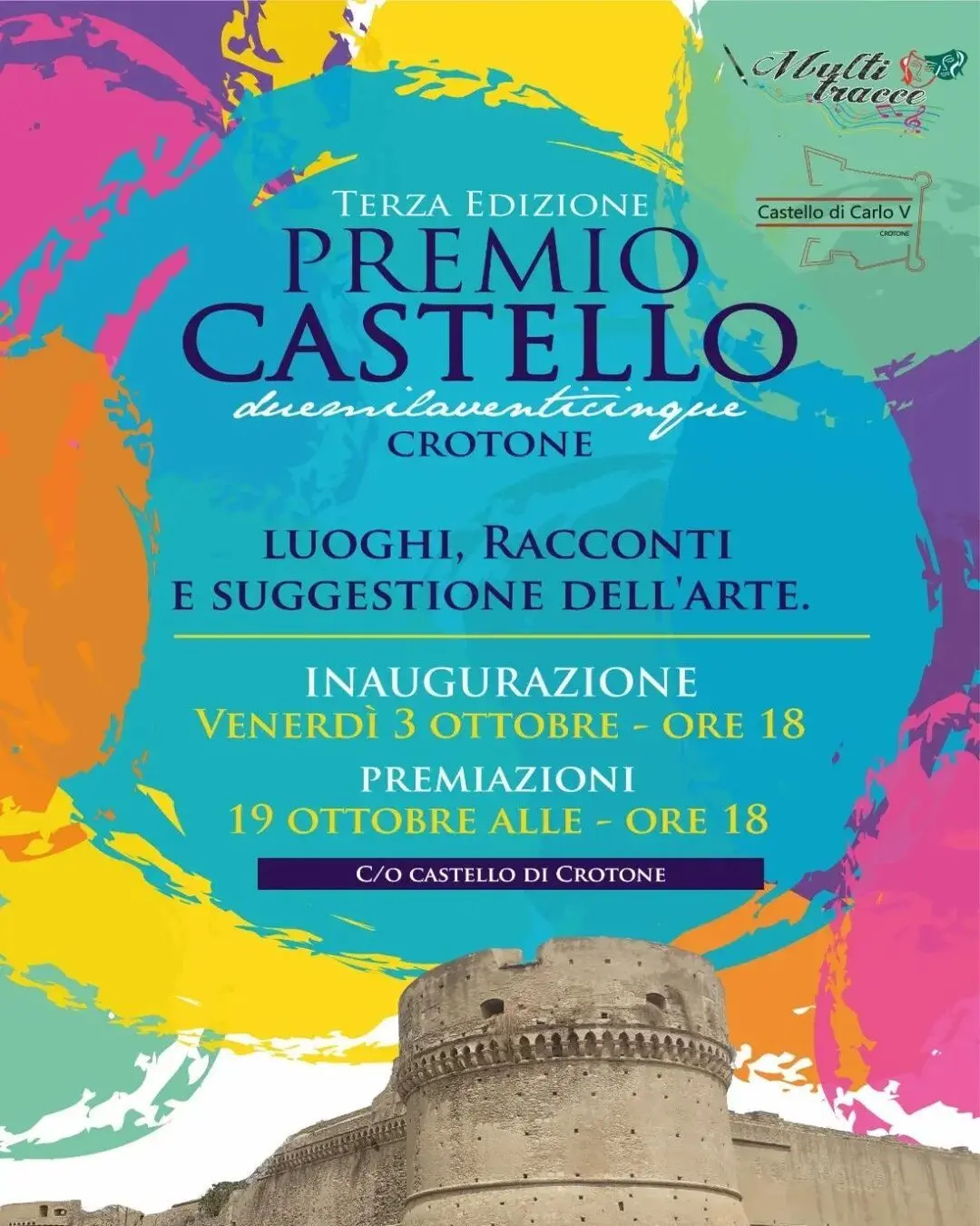 Locandina evento Premio Castello