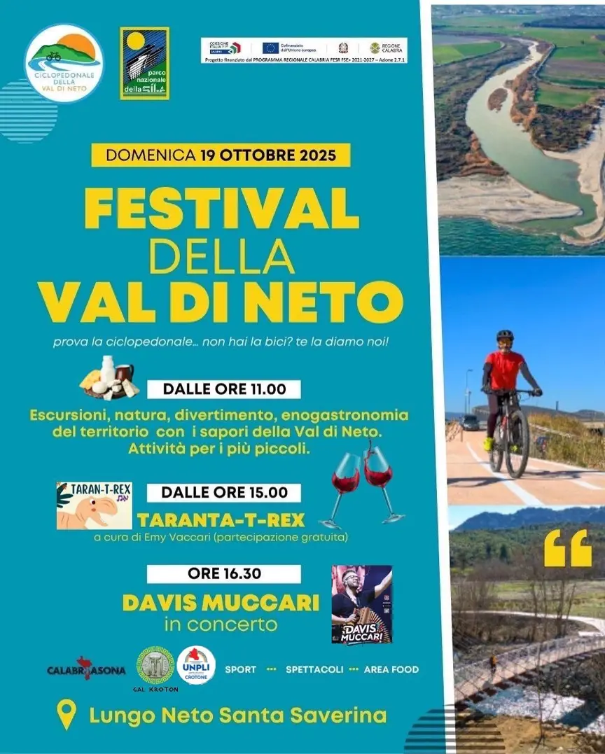 Locandina evento Festival della Val di Neto