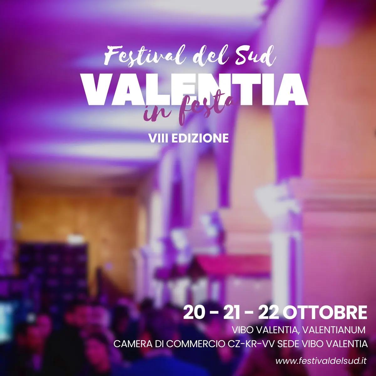 Locandina evento Festival del sud - valentia in festa