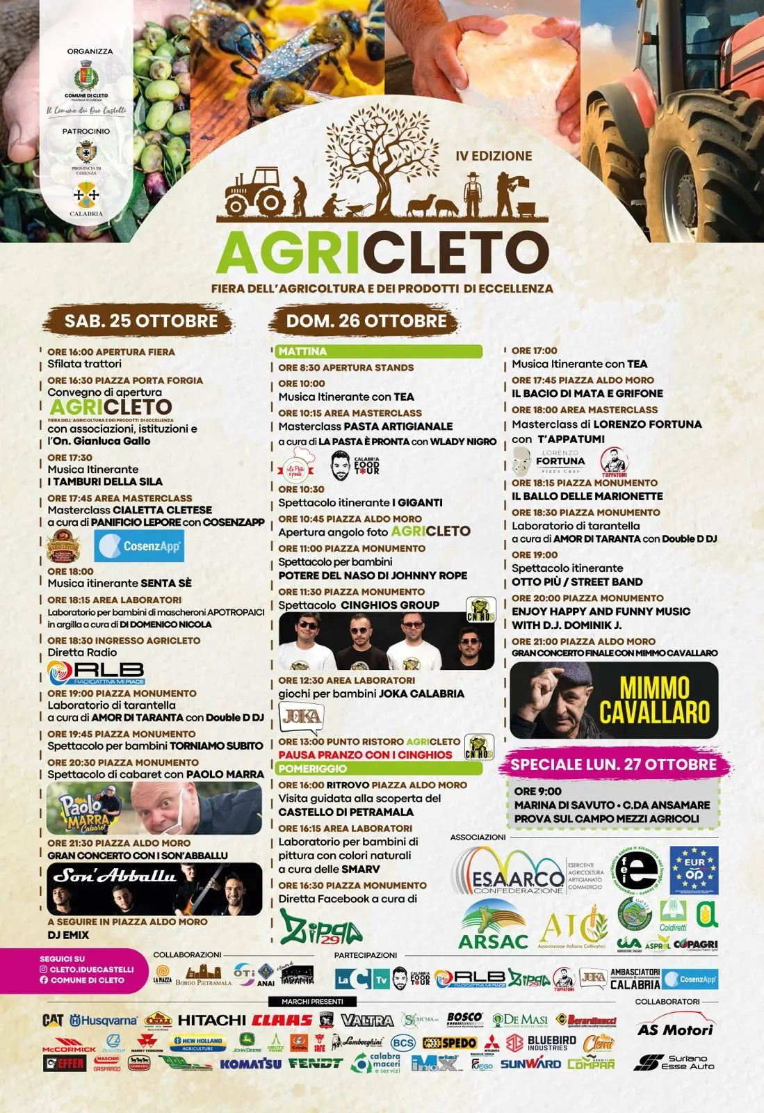 Locandina evento Agricleto