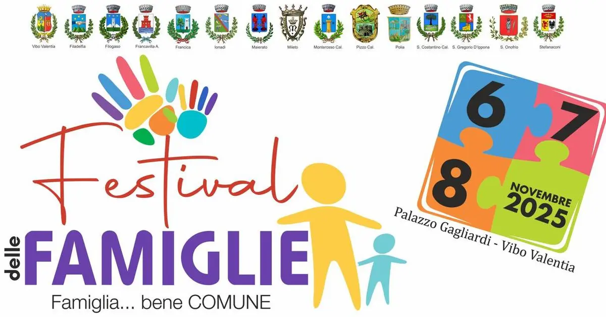 Locandina evento Festival delle famiglie