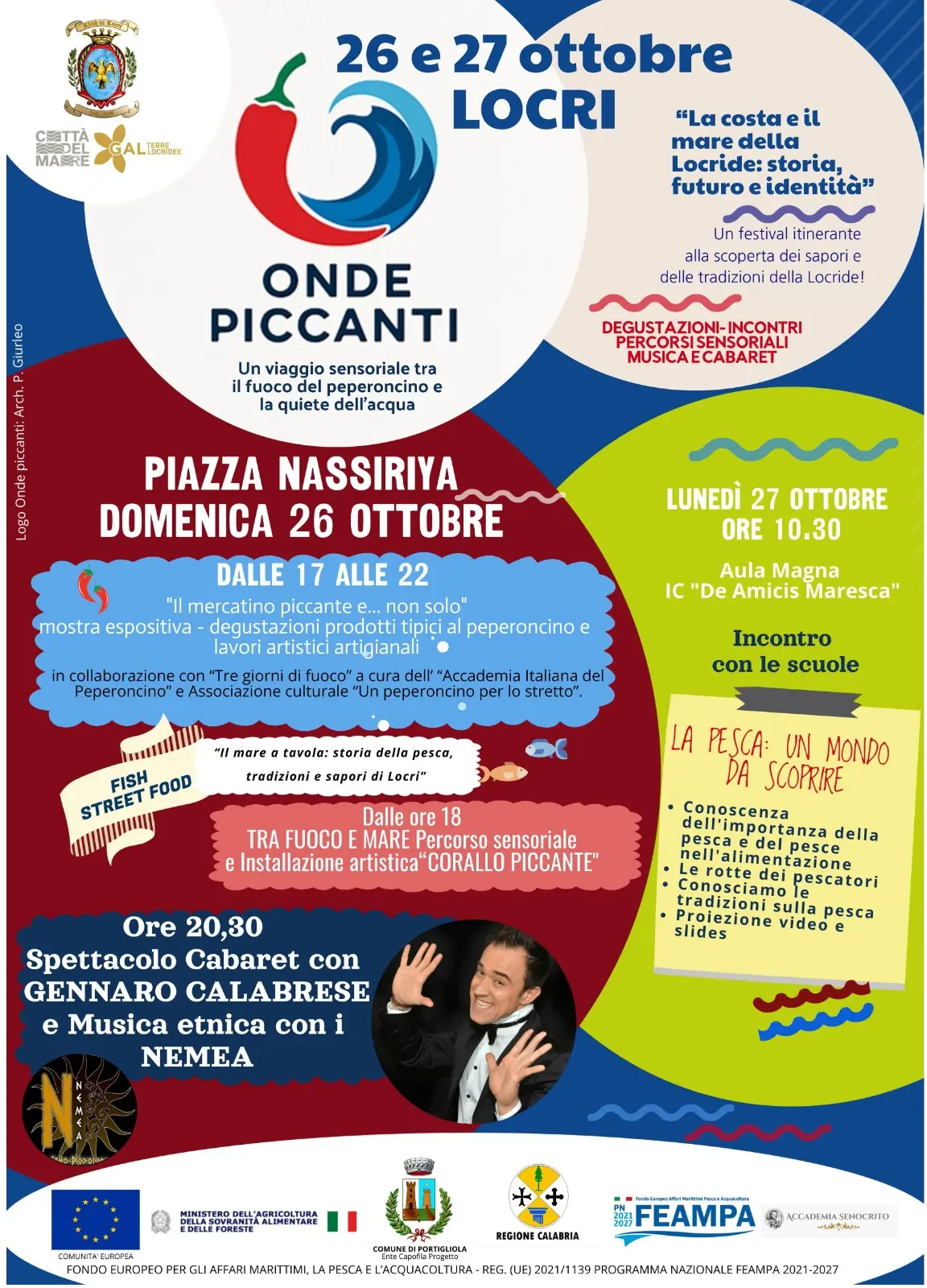 Locandina evento Onde piccanti