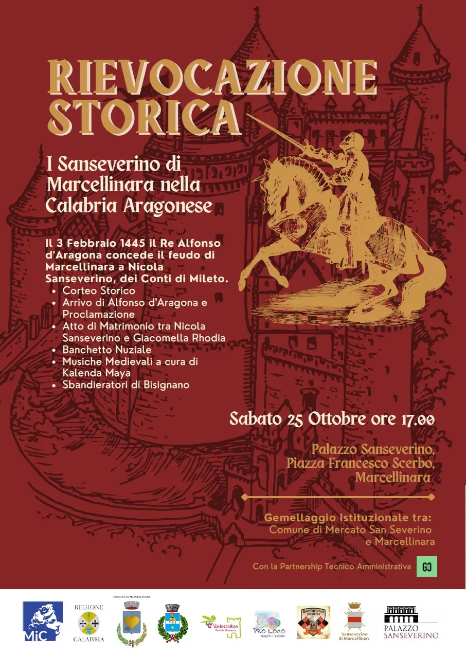 Locandina evento Rievocazione storica Marcellinara