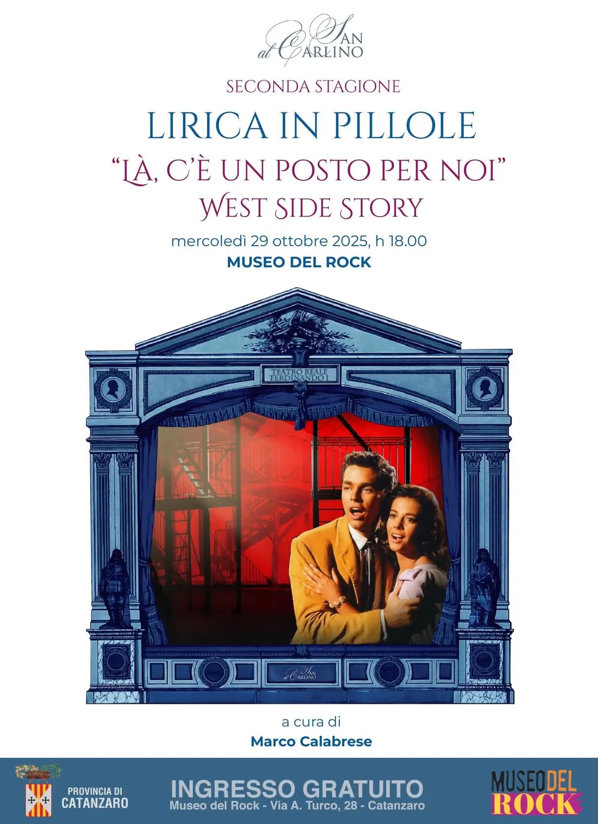 Locandina evento West Side Story