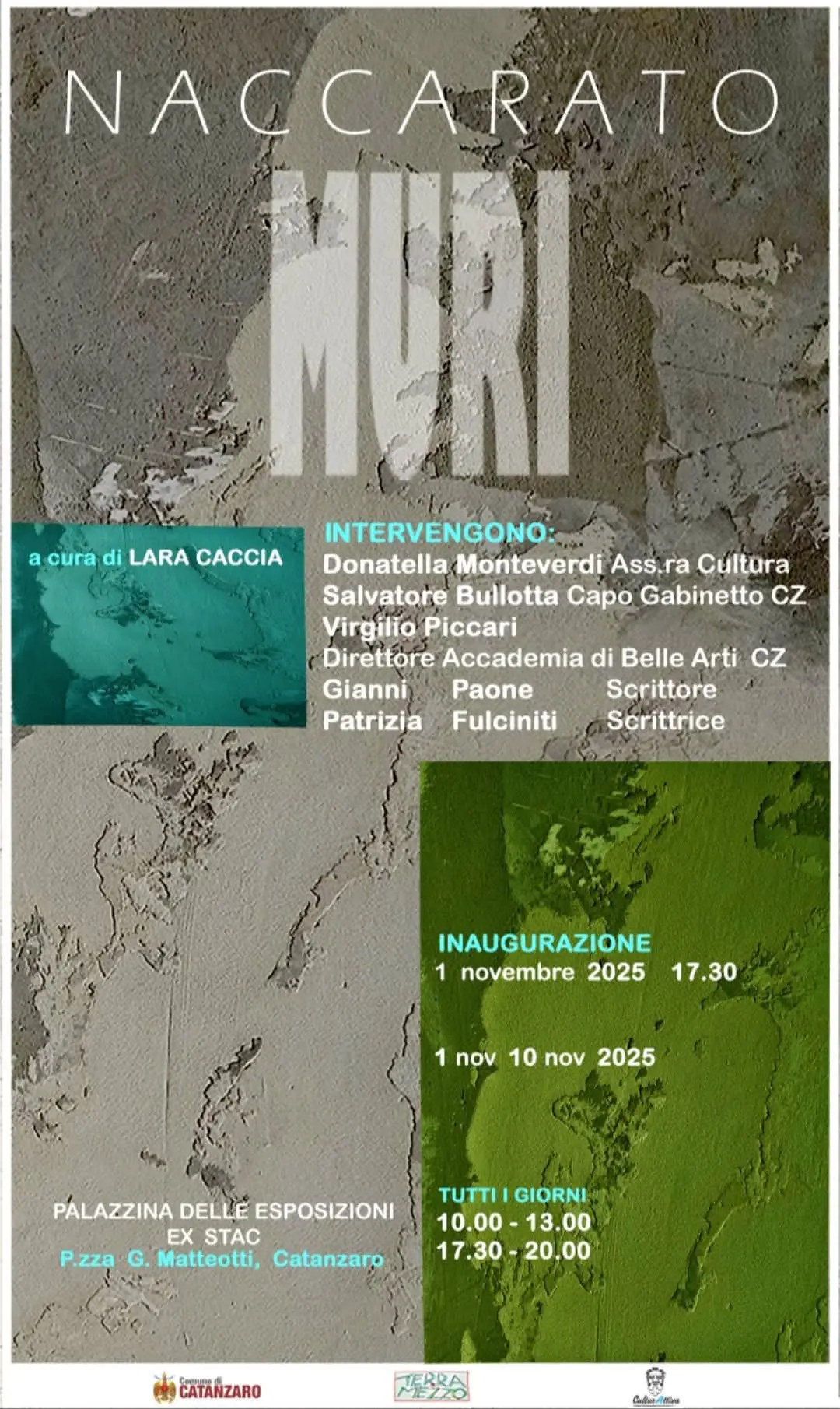 Locandina Mostra muri