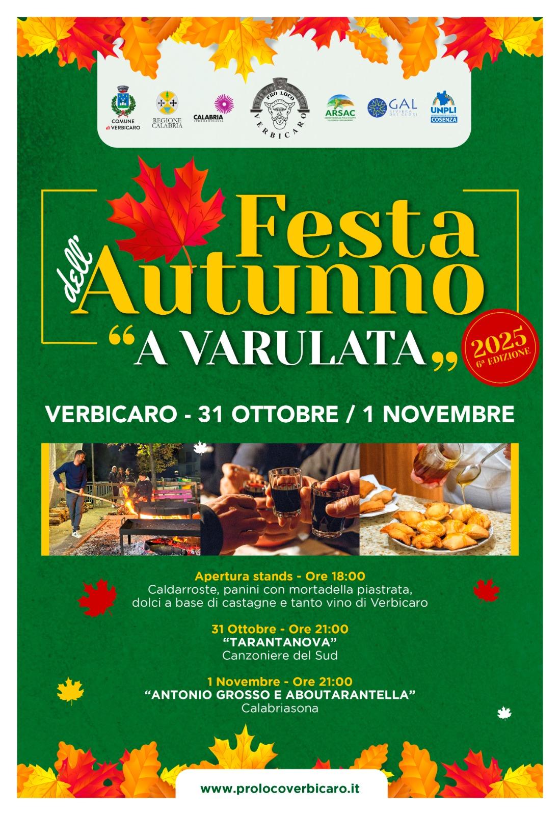 Locandina evento Festa dell autunno