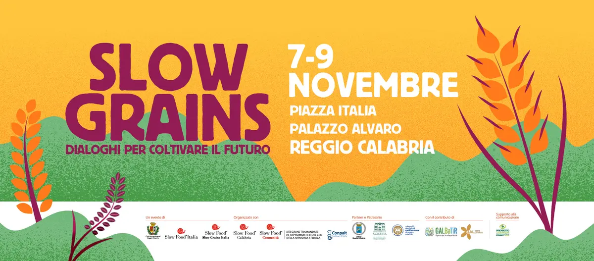 Locandina evento slow grains