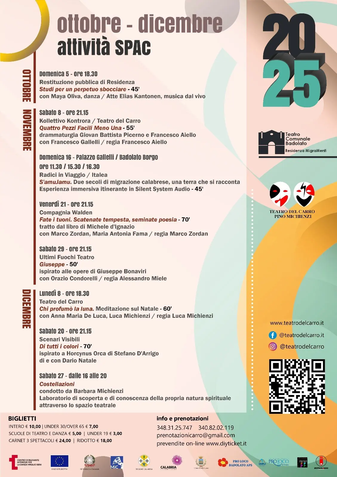 Locandina Eventi e cultura a Badolato