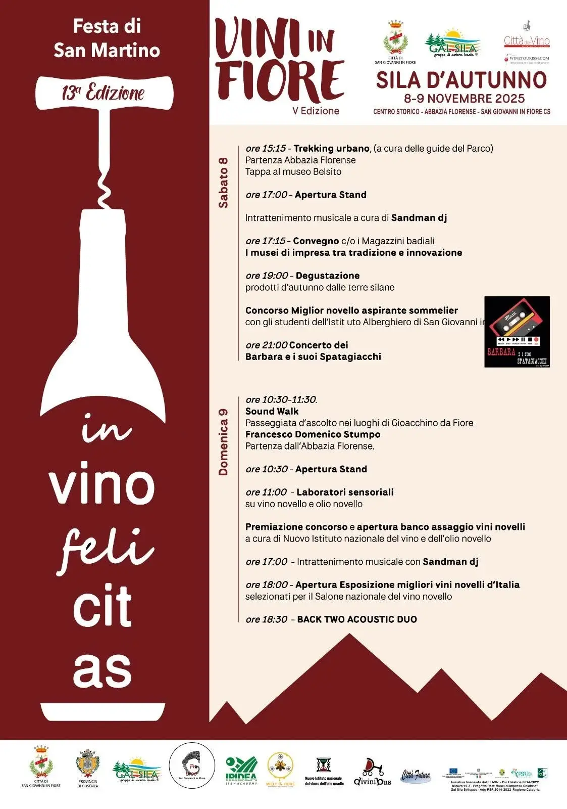 Locandina evento Vini in fiore