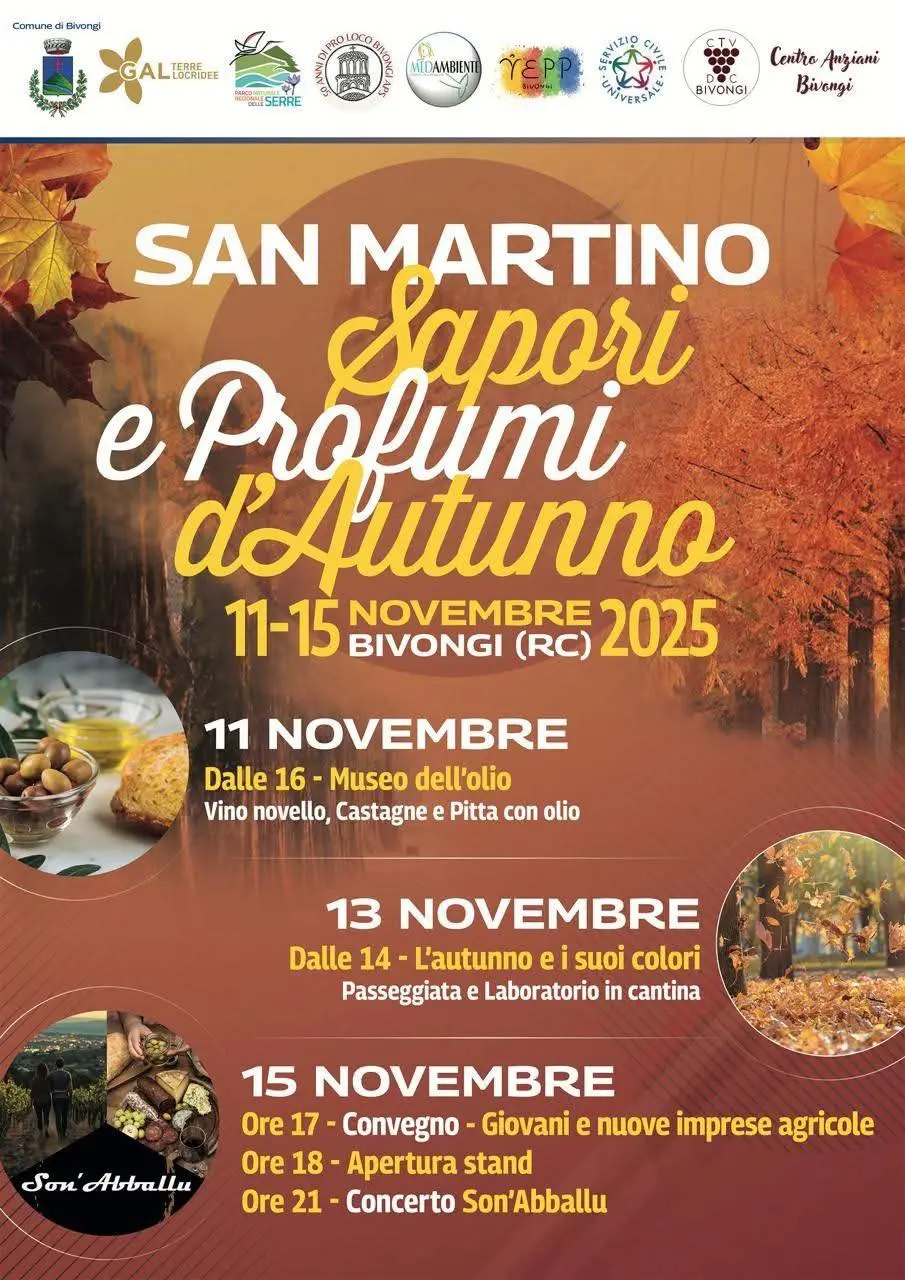 Locandina evento San Martino Bivongi