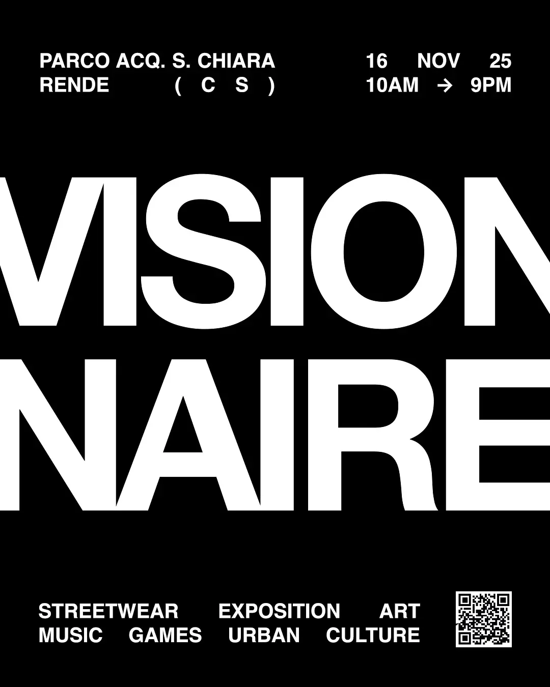 Locandina evento Visionnaire