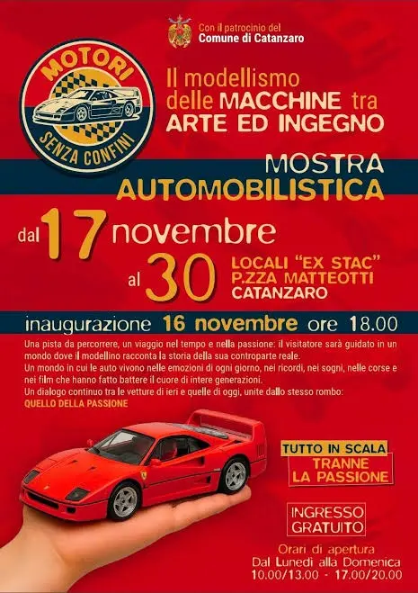 Locandina evento Motori Senza Confini