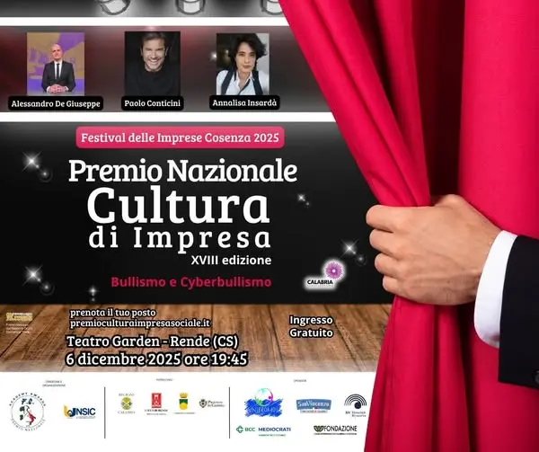 Locandina evento Premio Nazionale Cultura Impresa
