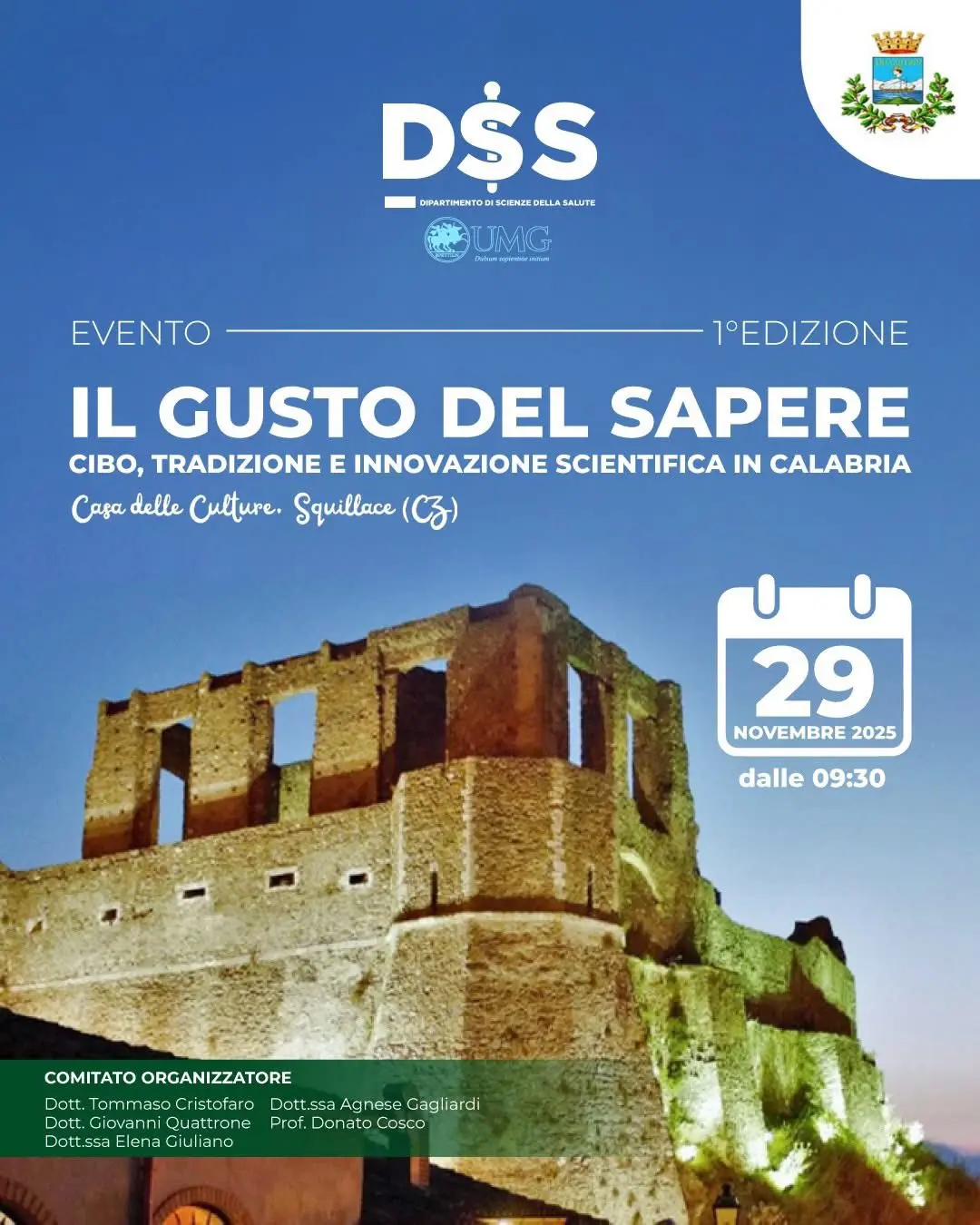 Locandina evento Il Gusto del Sapere