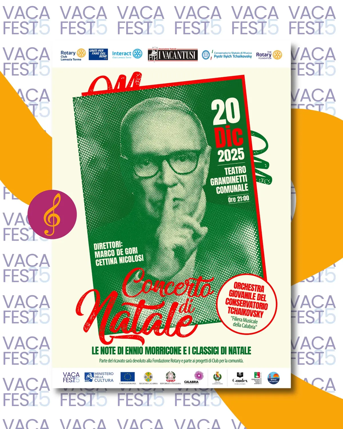 Locandina evento Concerto di Natale