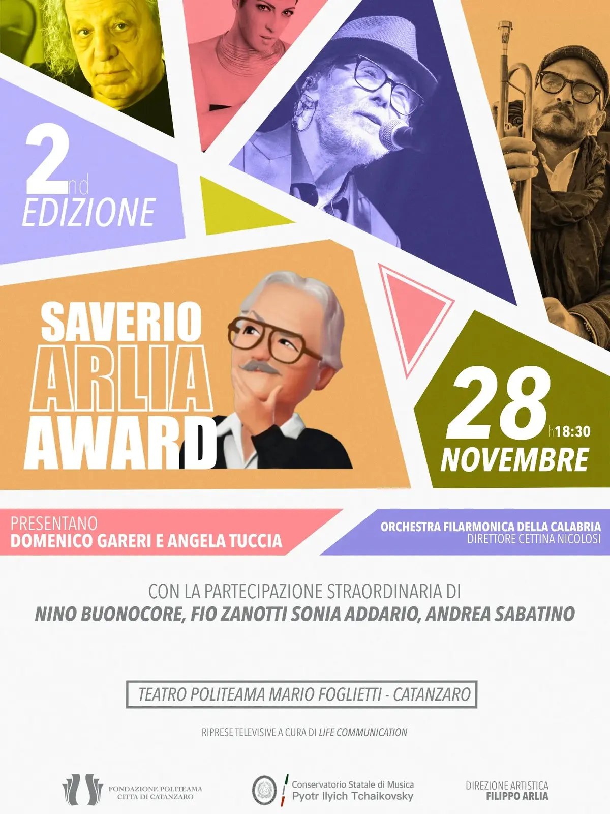 Locandina evento Saverio Arlia Award