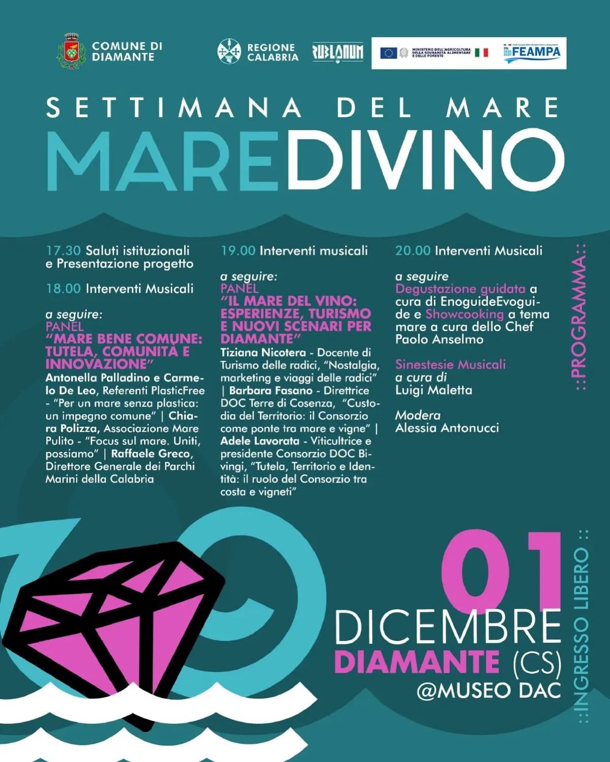 Locandina evento Mare Divino