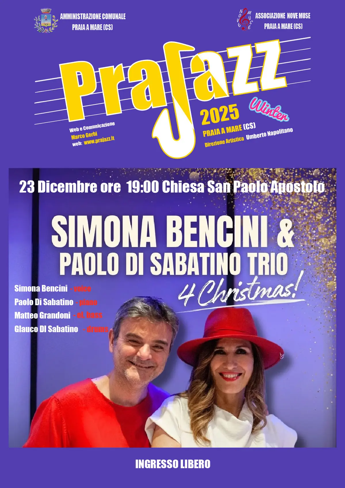 Locandina evento Prajazz