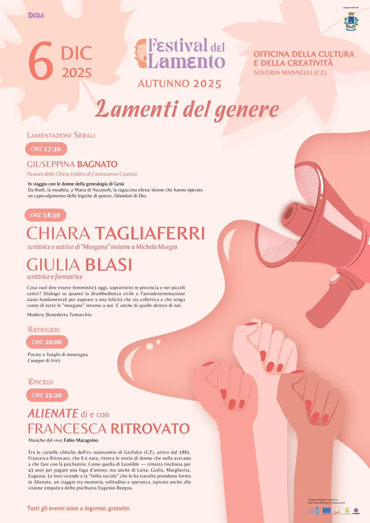 Locandina evento Festival del Lamento