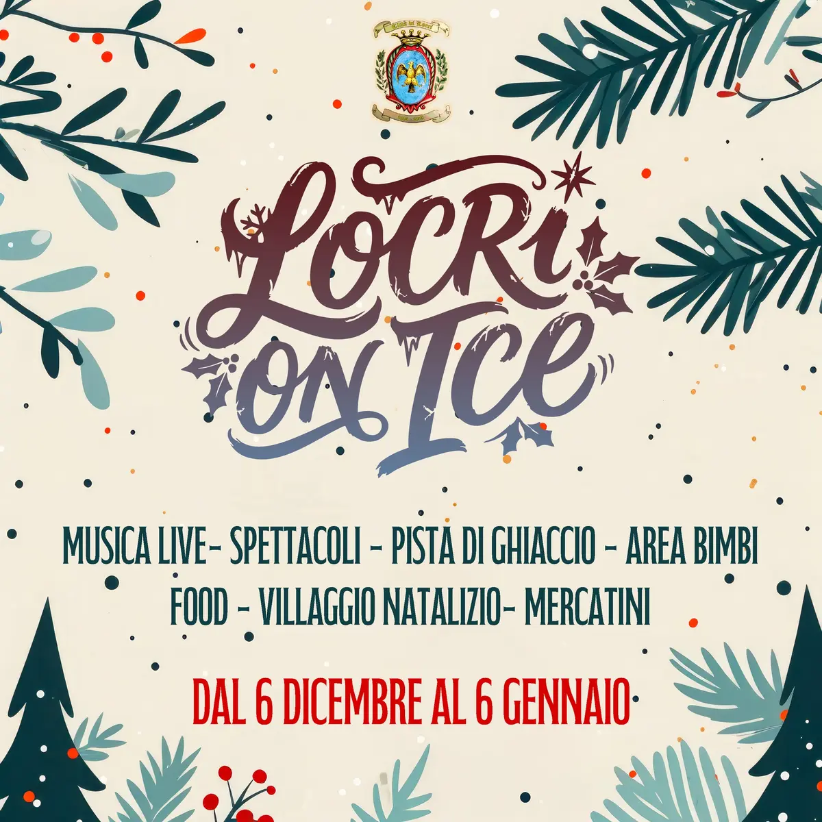 Locandina evento Locri on Ice