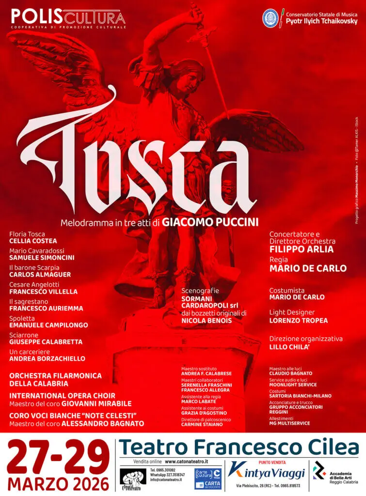 Locandina evento tosca