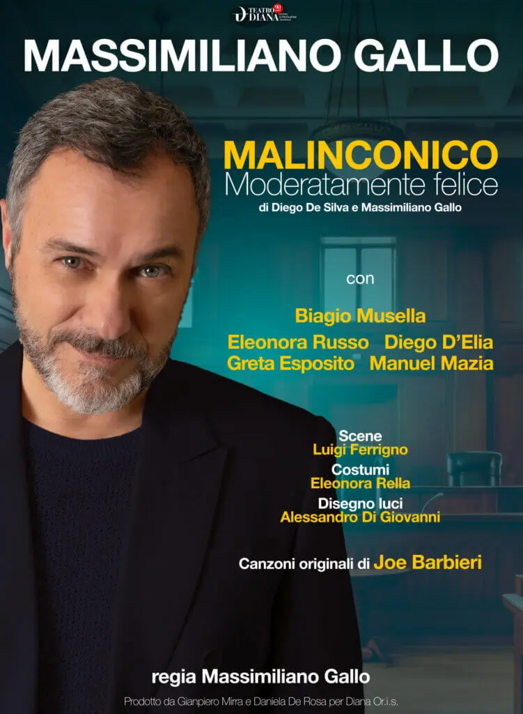 Locandina evento Malinconico moderatamente felice