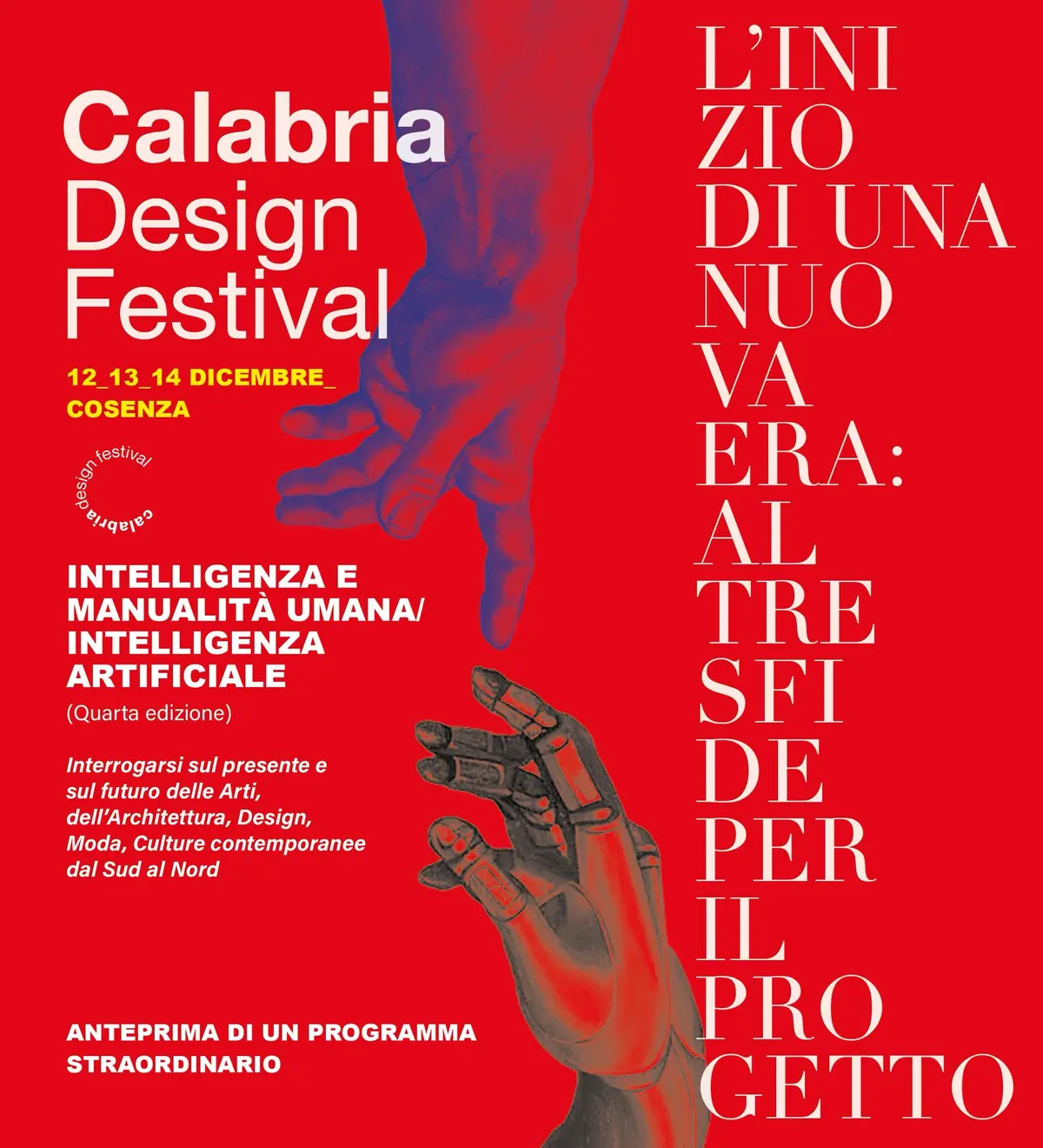 Locandina evento Calabria Design Festival
