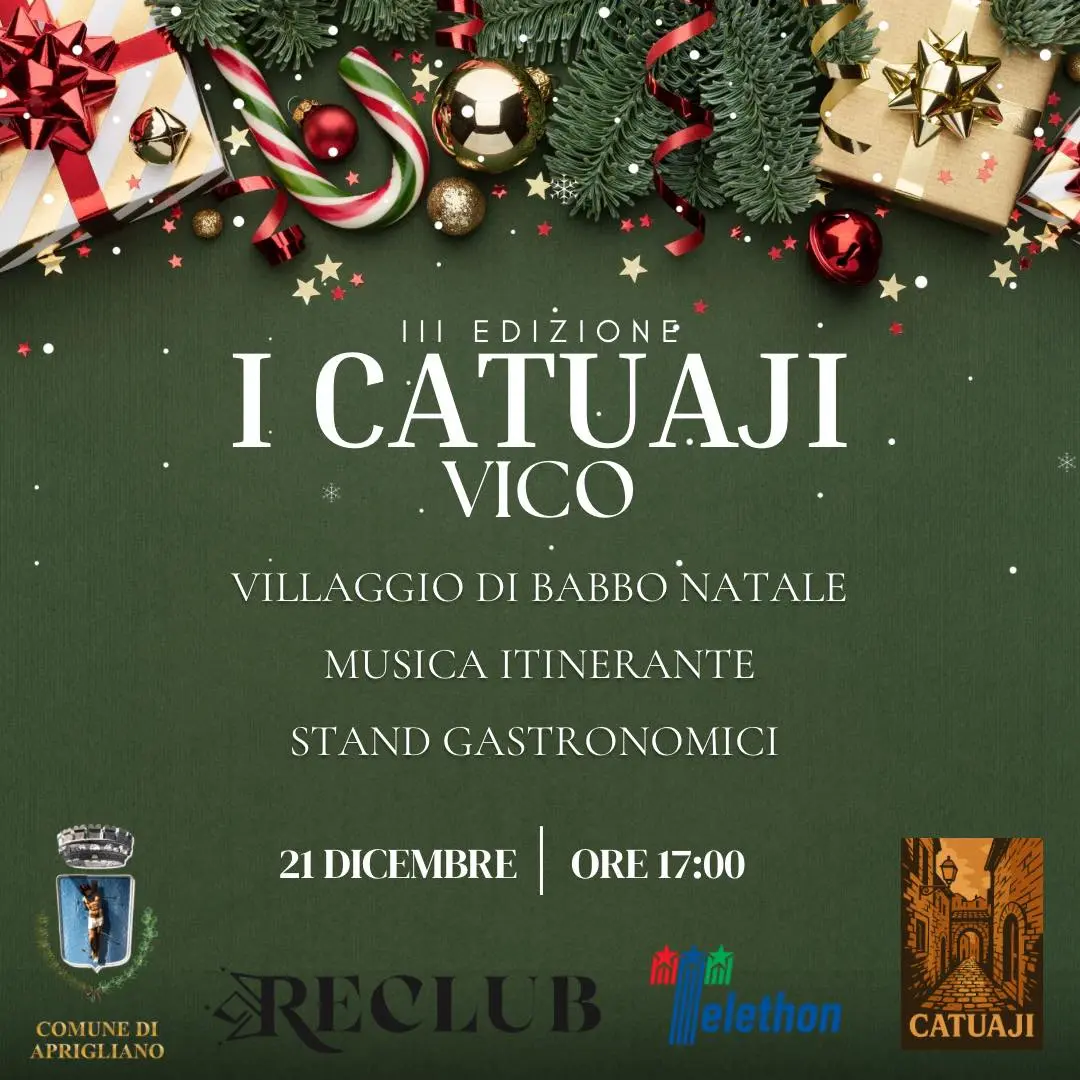 Locandina evento I catuaji