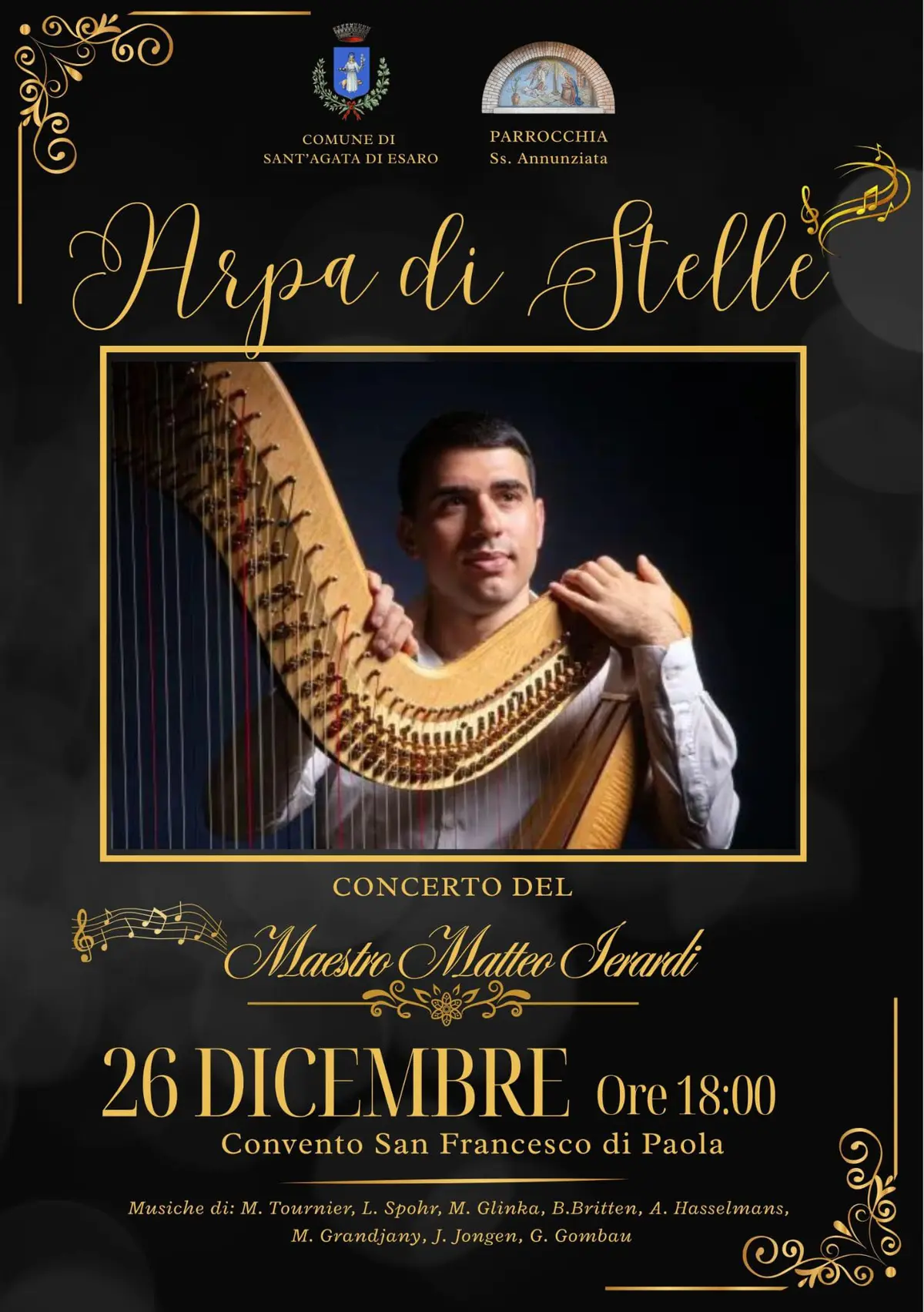 Locandina evento Arpa di stelle