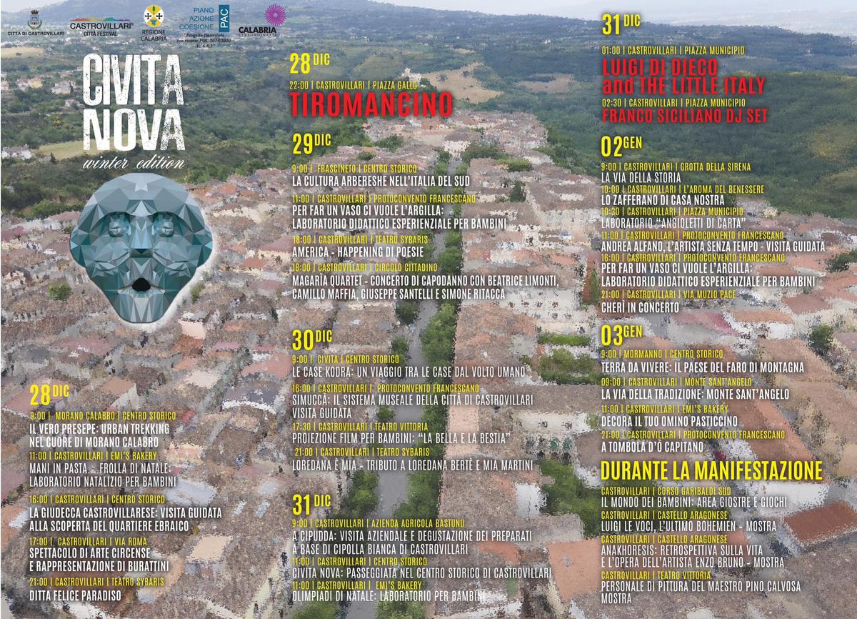 Locandina evento Civita Nova – Winter Edition