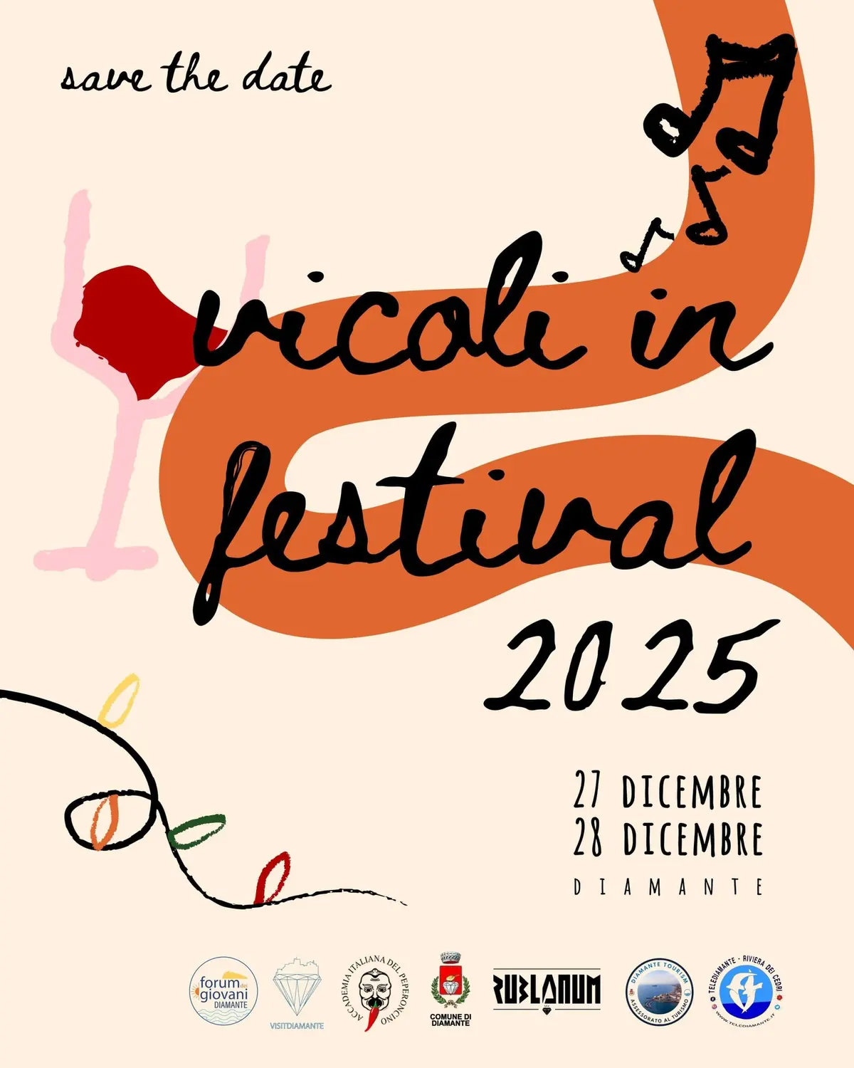 Locandina evento Vicoli in Festival