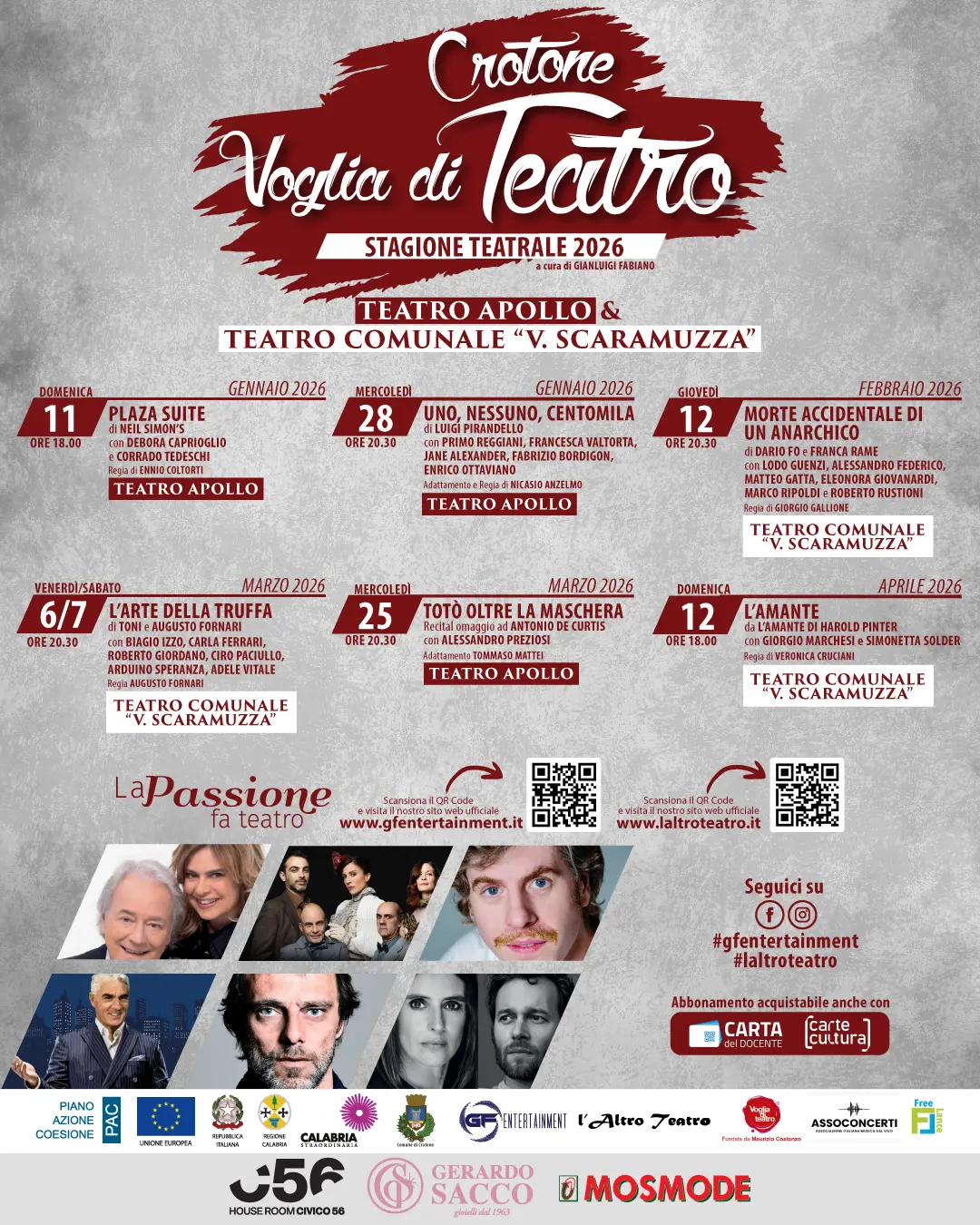 Locandina evento Crotone Voglia di Teatro