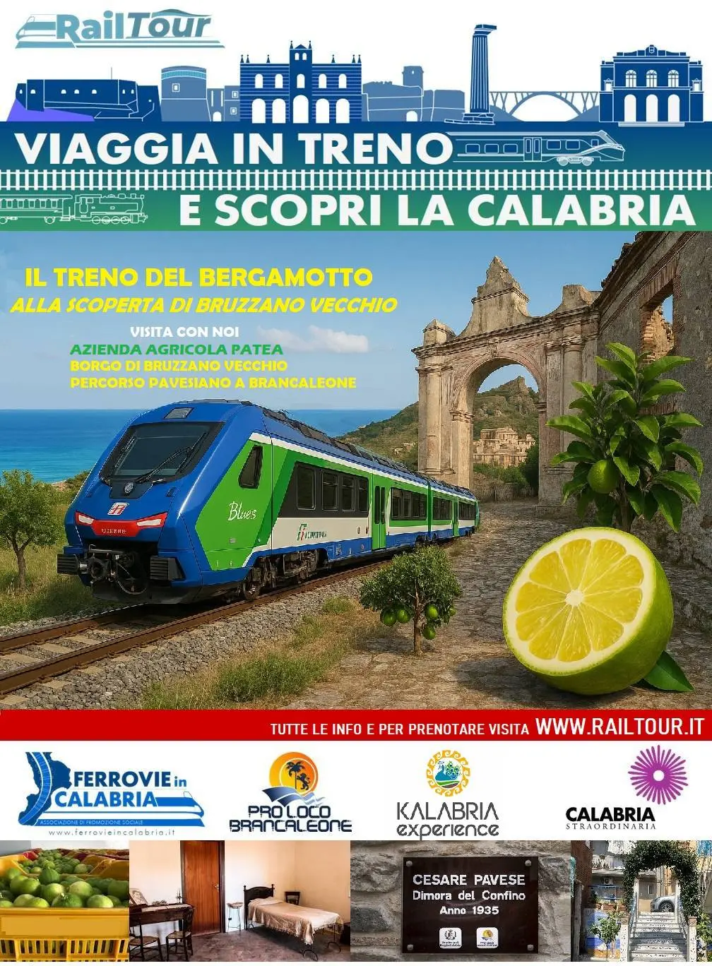 The Bergamot Train - Discovering Bruzzano Vecchio
