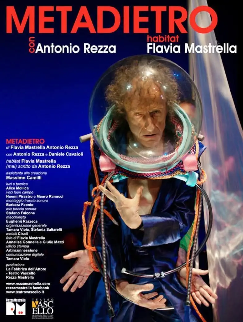 Locandina spettacolo Metadietro