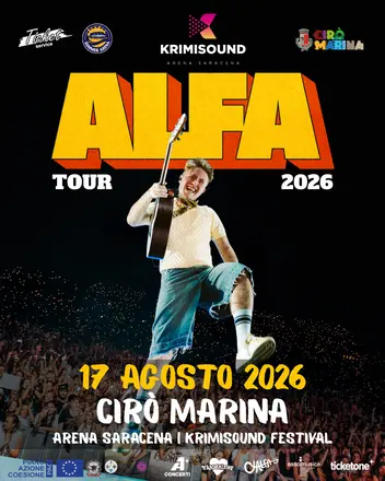 Alfa in concerto a Cirò Marina
