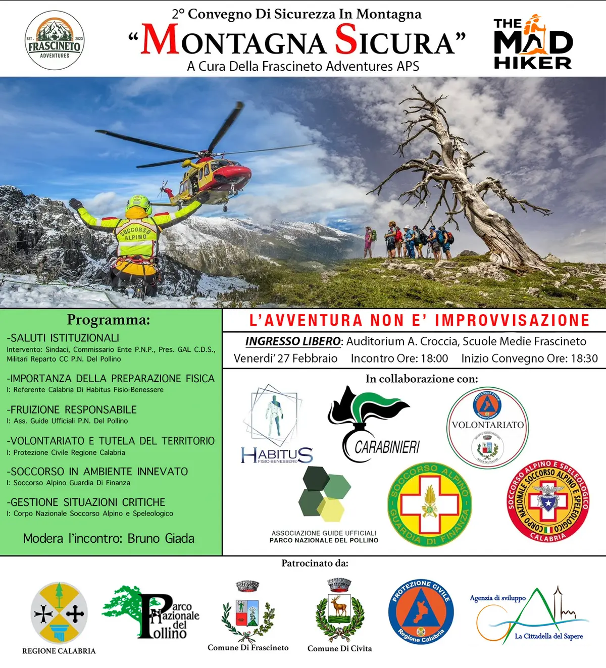 Convegno Montagna Sicura