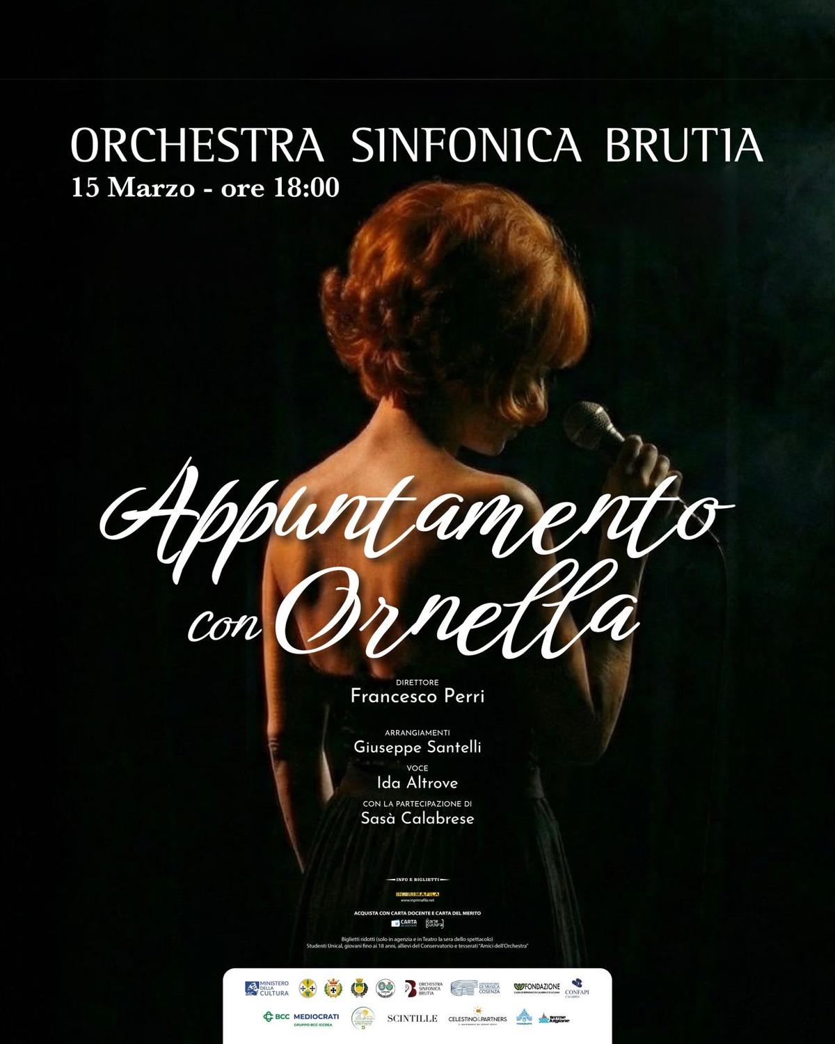 Locandina spettacolo Appuntamento con Ornella