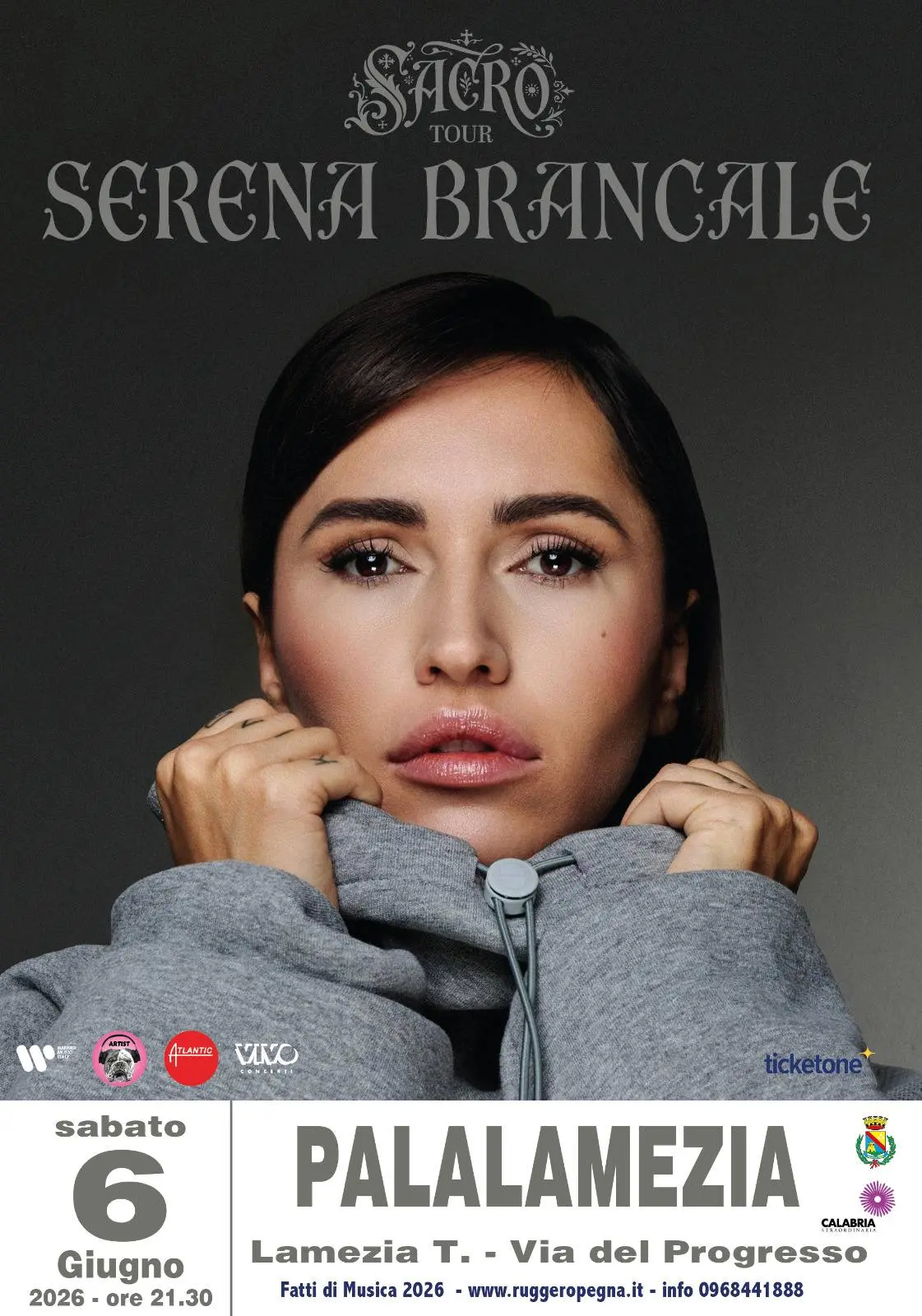 Locandina evento Serena Brancale in concerto