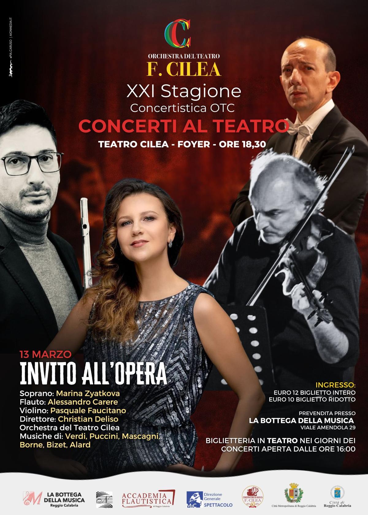 Locandina evento Invito all'opera