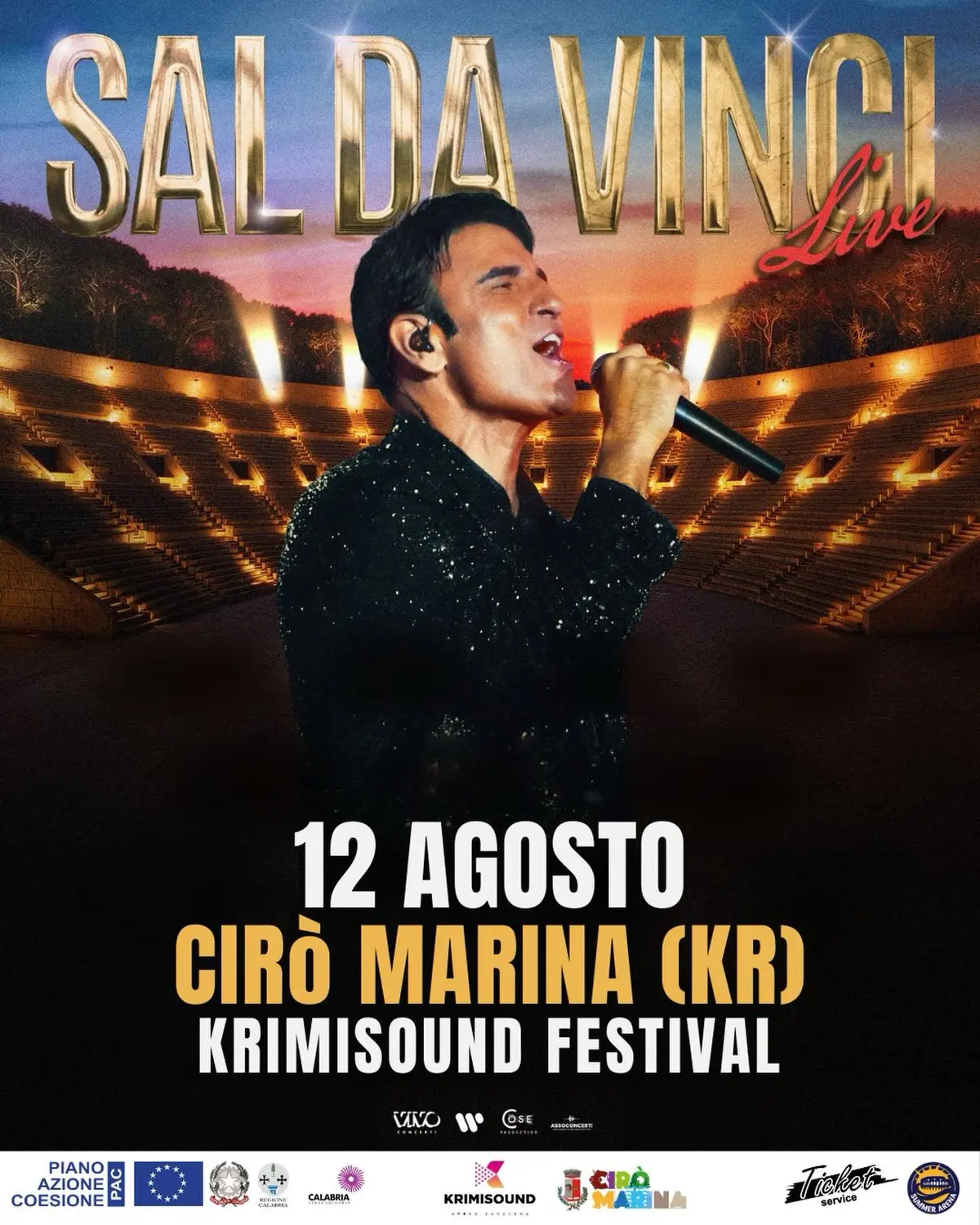 Locandina evento KrimiSound Festival - Sal Da Vinci