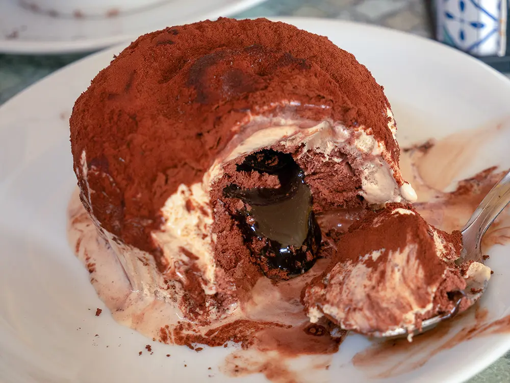 Ice cream in Calabria? Tartufo of Pizzo