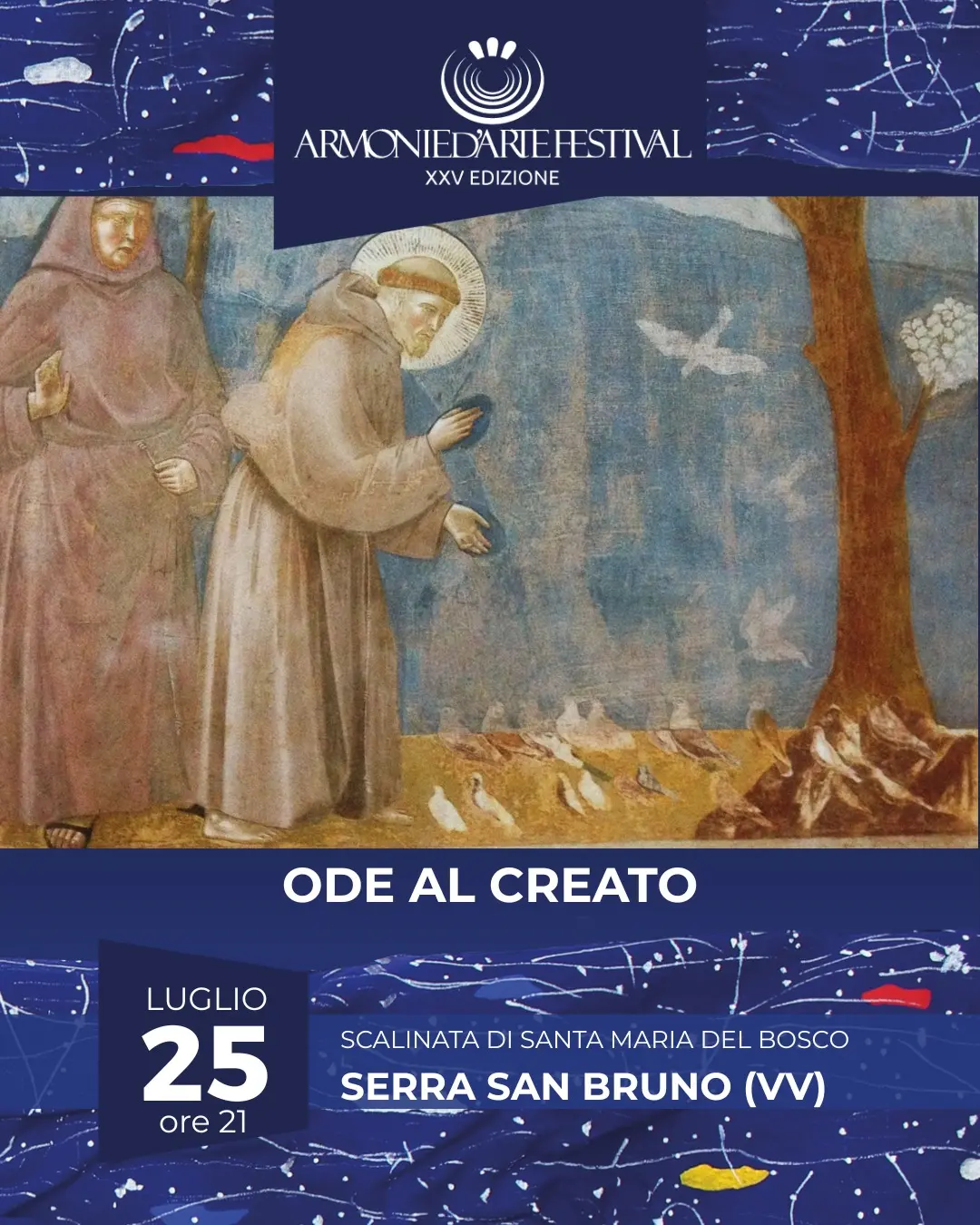 Locandina evento Ode al creato