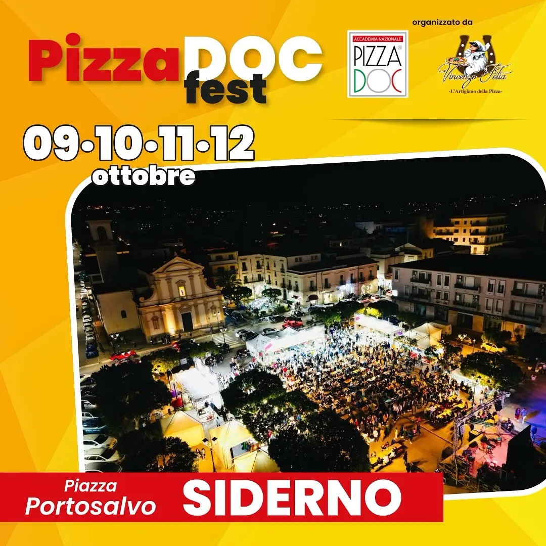 Locandina evento Pizza Doc Fest