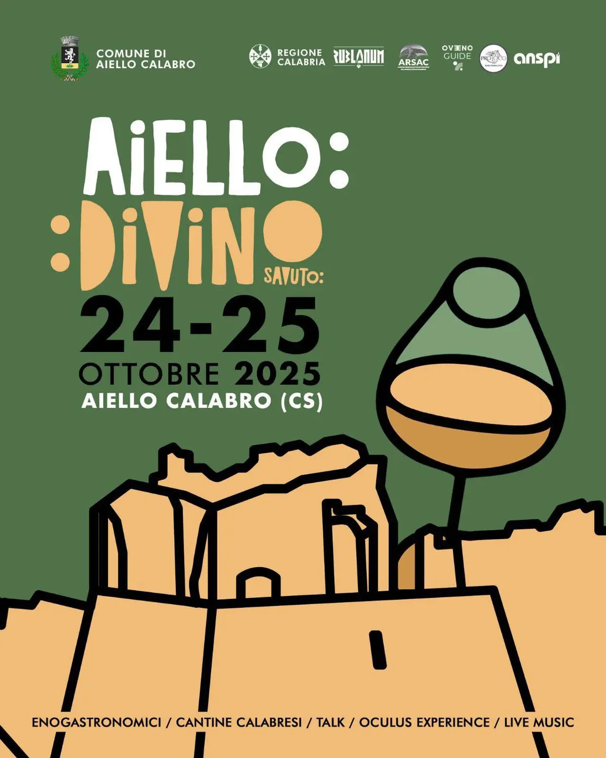 Locandina evento Aiello Calabro