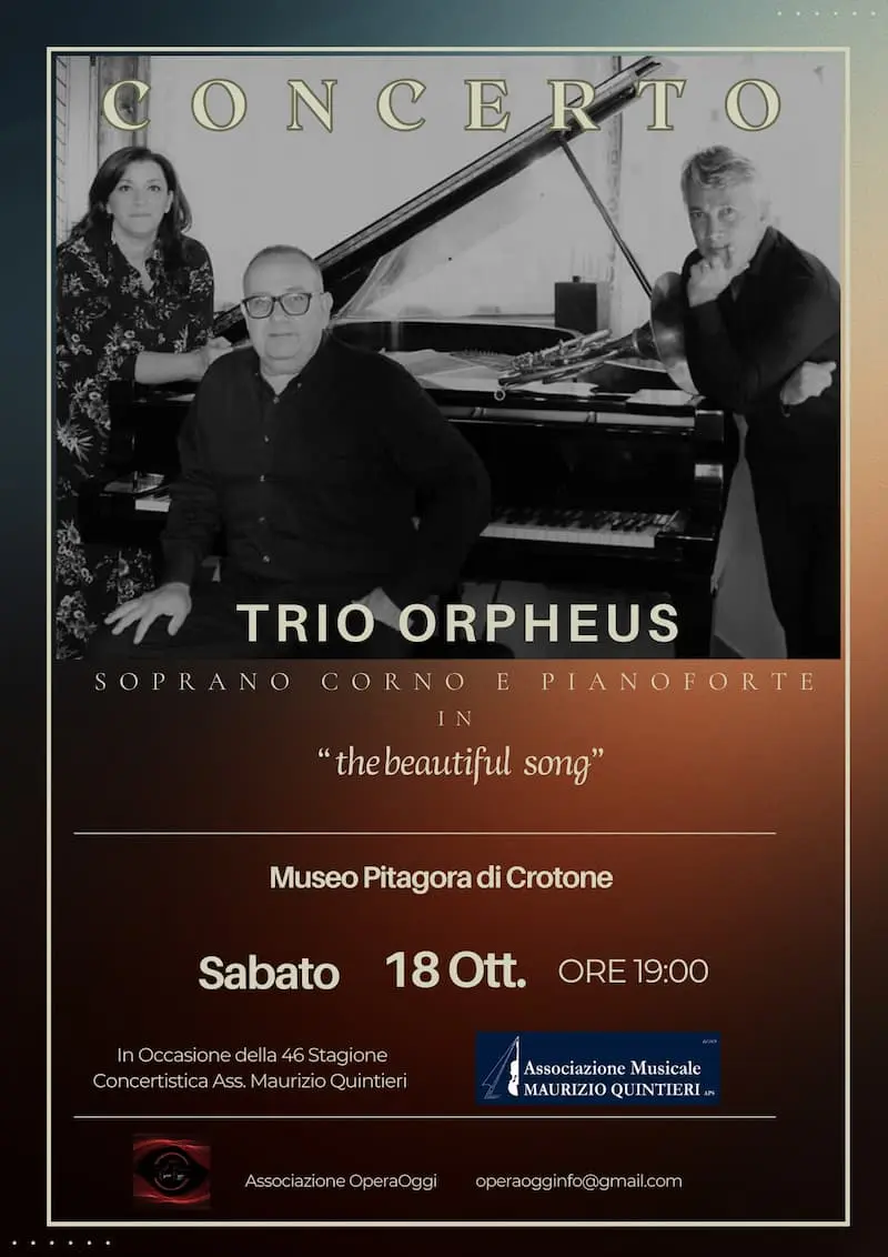 Locandina concerto Trio Orpheus
